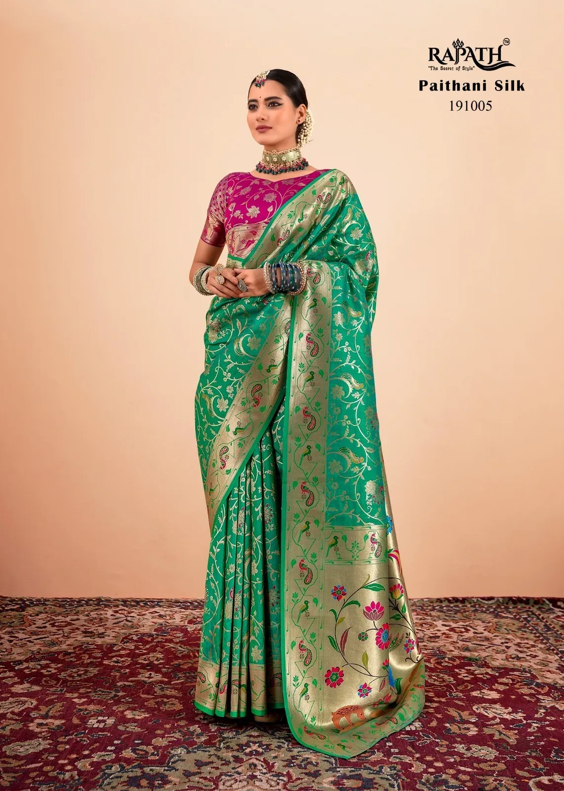 Paithani Silk Saree - Image 3 in Surat